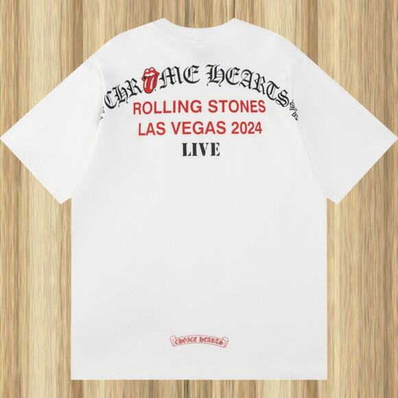 Chrome Hearts Crew Neck Short Sleeve T-Shirt - Picture 2 of 2